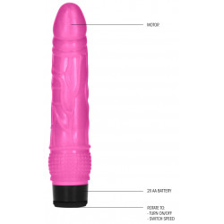 GC Gode vibrant Dildo Vibe Thin 18 x 4.2cm Rose